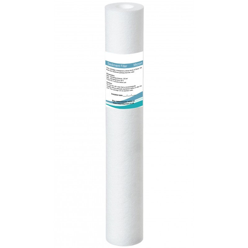 20 Sediment Water Filter Cartridge Particulate Filter 5 Micron 20