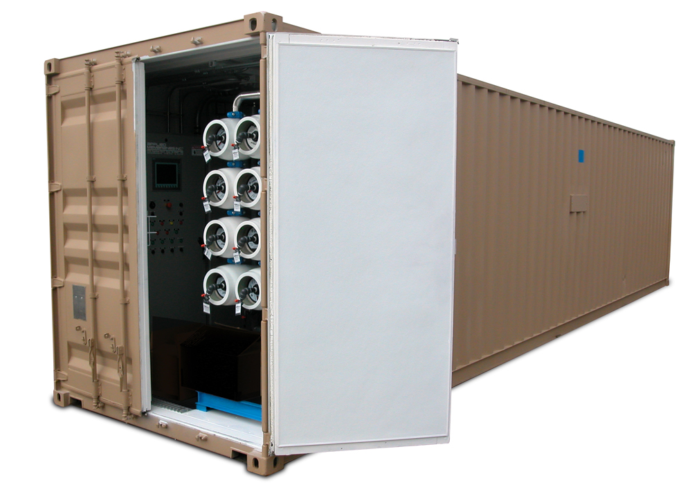 Mobile Containerized Water Treatment System for Military